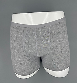 BOXER DÜZ İNCE LASTİK 3018 GRİ MELANJ