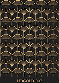 Home Dekor Rub-on Transfer Altın HD GOLD-007