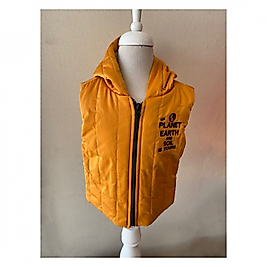 Unisex Şişme Yelek Hardal