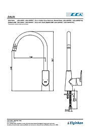 Dalia Eviye Batarya Kuğu Borulu Mafsallı