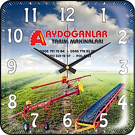 V30-531-B Bombe Cam Duvar Saati