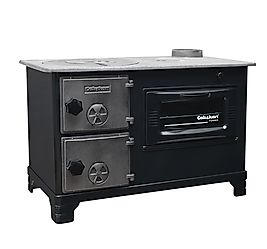 213 Mat Siyah Tuğlalı Kuzine