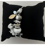 Silver Charmlı Pandora Bileklik