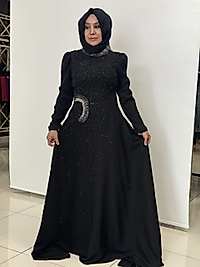 FERİHA SARIOĞLU ABİYE- SİYAH