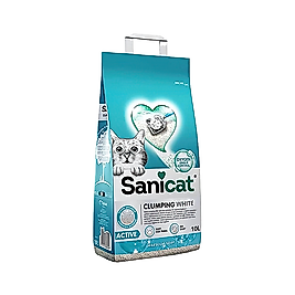 Sanicat Active Topaklanan Marsilya Sabunu Kokulu Kedi Kumu (10 L)