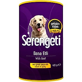 Serengeti Dana Etli Yetişkin Köpek Yaş Maması 400 gr