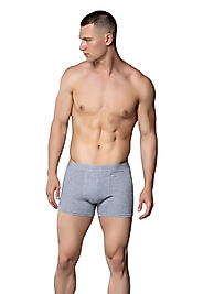 Gümüş 4018 Erkek Likralı Boxer Gri