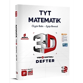 TYT 3D Matematik Video Destekli Defter