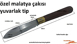 ÖZEL MALATYA CEP ÇAKISI YUVARLAK YENİ TASARIM KAMP ÇAKISI