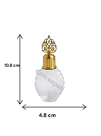 40 cc İstiridye Plastik Şişe tuğra kapaklı