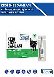 Bioxi Kedi Pire Kene ve Dıs Parazıt Ense Damlası