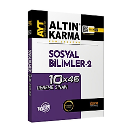 Altın Karma AYT Sosyal Bilimler-2 10*46 Branş Deneme