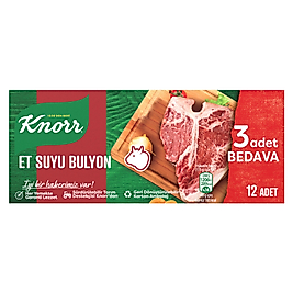 Knorr Et Suyu Bulyon 12 Adet 120 G