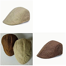 (1 KAHVERENGİ + 1 BEJ) 2 ADET TARZ RETRO TASARIM TÜM YAŞLARA HER MEVSİME UYGUN BERE ŞAPKA