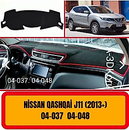 Nissan Qashqai 2013+ Konsol Torpido 3D Koruma Koruyucu Kılıf