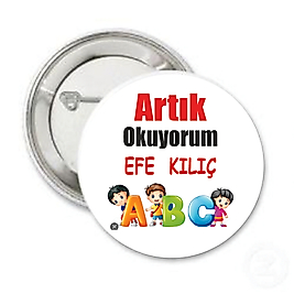 ARTIK OKUYORUM ROZETİ