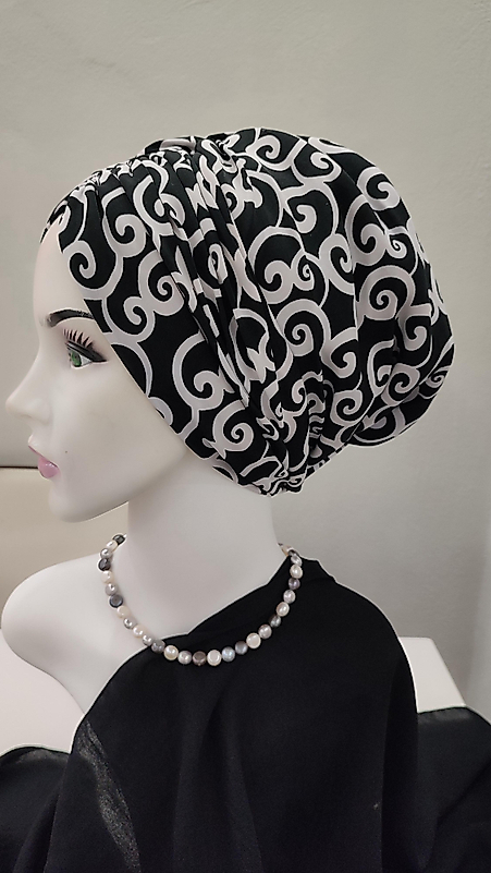 Desenli Drapeli Dolgulu Bone