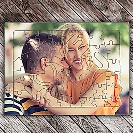 MİRACİX BS65 Puzzle A4 I Love You 48 Parça Kişiye Özel