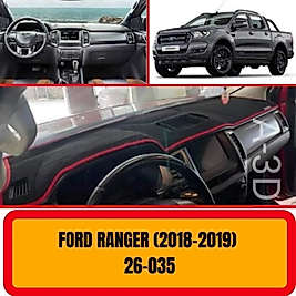 Ford Ranger 2018-2019 Konsol Torpido 3D Koruma