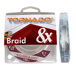 Tornado 0,10 mm 8x İp Misina (Beyaz)