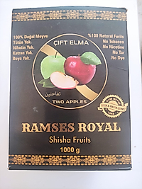 RAMSES ROYAL NARGİLE TÜTÜNÜ 1 KG ÇİFT ELMA