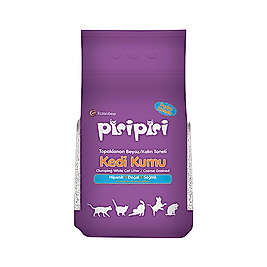 Eczacıbaşı Pisi Pisi Pudra Kokulu Kalın Taneli Kedi Kumu (10 kg)