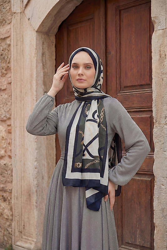 Spring Halka Desenli Şal