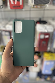 Samsung Galaxy Note 20 Soft Lansman Telefon Kılıfı Yeşil