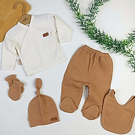 Petek Organic 5 Parça Yeni Doğan Takımı