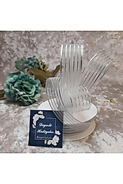 2.5 Cm Gri Şerit Kurdale 20 Mt.