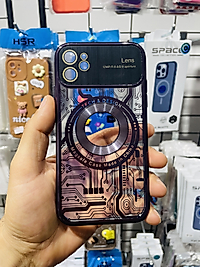 iPhone 11 Lens Korumalı Telefon Kılıfı Mor