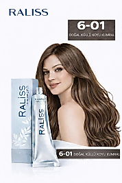 RALİSS SAÇ BOYASI 60 ML. (6-01 DOĞAL KÜLLÜ KOYU KUMRAL)