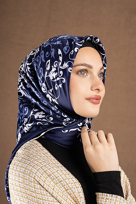 Varaklı Saten Eşarp