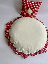 Kedi Ve Köpeklerimiz Için 70 Cm X 70 Cm Yuvarlak Yatak