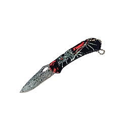 Buck X82 Damascus Desenli Paslanmaz Çelik Kamp Çakısı