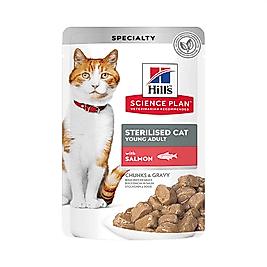 Hill's Somonlu Kısırlaştırılmış Kedi Konservesi 85 gr