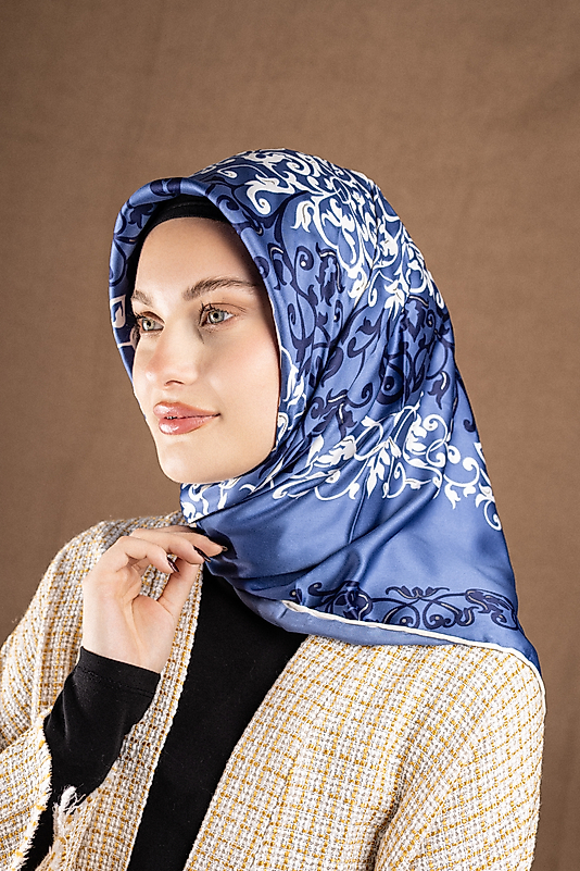 Varaklı Saten Eşarp