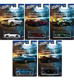 HOT WHEELS uzun kart hybrid speed set 5 adet araç koleksiyon model araba diecast