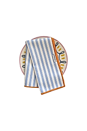 Mavi Çizgili Servis Peçetesi