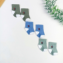 3 Parça Yeni Doğan Çorap Seti - Sailor