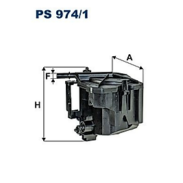 FILTRON PS9741   YAKIT FILTRESI (126*123*10) (MUSURSUZ) PEUGEOT P1007 P206 P207 P3008 P307 P308 P407 P5008 EXPERT III  PARTNER TEPEE CITROEN BERLINGO C2 C3 I-II C4 I C5 II-III JUMPY III FIAT SCUDO III FORD FIESTA V-VI FOCUS II 16HDI DV6