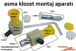 ASMA KLOZET MONTAJ APARATI GÖMME REZERVUAR KLOZET MONTAJ APARATI
