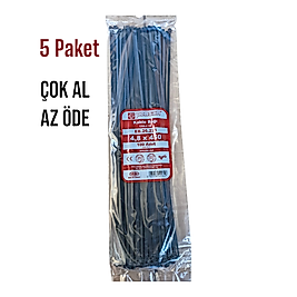 4.8x450 Cırt Kablo Bağı (5 Poşet) Pemsan