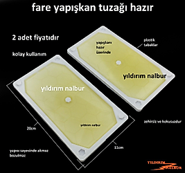 FARE YAPIŞKANI YENİ MODEL TASARIM FARE KAPANI FARE TUTUCU