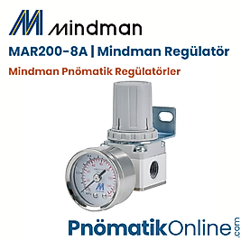 MAR200-8A Mindman Pnömatik Regülatör