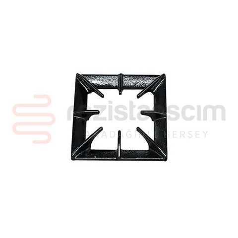 Endüstriyel Mutfak Kuzine Döküm Ocak Üstü - 20x20 Cm