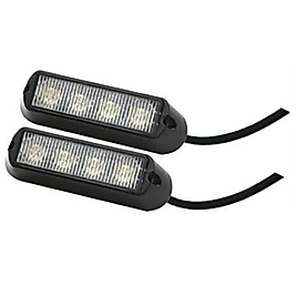 ( 2 X ADET ) 1 TAKIM PROFESSIONAL FLASH LAMP BAR LED OFF ROAD 9V-30V PROJEKTÖR DÜZ YANAR & FLAŞ 8 MODLU SMD PROJEKTÖR MODEL