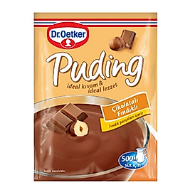 Dr.Oetker Çikolatalı Fındıklı Puding 102 g