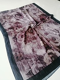 BAMBU KRAŞ DESENLİ ŞAL