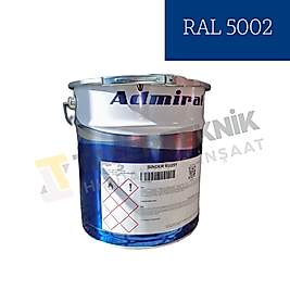 Admiral Endüstriyel Rapid Yarımat Sonkat Boya RAL 5002 (15 KG)
